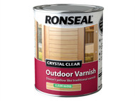 Ronseal RSLCCODVM25L - Crystal Clear Outdoor Varnish Matt 2.5 Litre