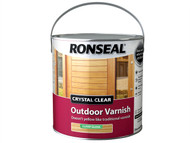 Ronseal RSLCCODVM750 - Crystal Clear Outdoor Varnish Matt 750ml