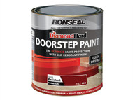 Ronseal RSLDHDSPR250 - Diamond Hard Doorstep Paint Red 250ml
