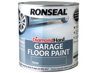 Ronseal RSLDHGFPB25L - Diamond Hard Garage Floor Paint Steel Blue 2.5 Litre