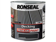 Ronseal RSLDRPCH25L - Decking Rescue Paint Charcoal 2.5 Litre
