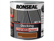 Ronseal RSLDRPM25L - Decking Rescue Paint Maple 2.5 Litre