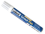 Ronseal RSLGPBWH7 - One Coat Grout Pen Brilliant White 7ml