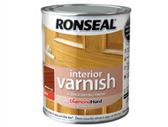Ronseal RSLINGMO250 - Interior Varnish Quick Dry Gloss Medium Oak 250ml