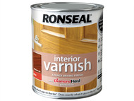 Ronseal RSLINGMO750 - Interior Varnish Quick Dry Gloss Medium Oak 750ml