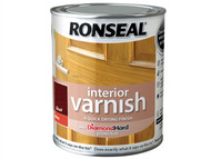 Ronseal RSLINGTE250 - Interior Varnish Quick Dry Gloss Teak 250ml