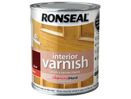 Ronseal RSLINGTE750 - Interior Varnish Quick Dry Gloss Teak 750ml