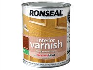 Ronseal RSLIVMMO750 - Interior Varnish Quick Dry Matt Medium Oak 750ml