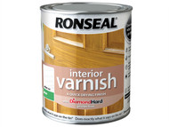 Ronseal RSLIVMWA750 - Interior Varnish Quick Dry Matt White Ash 750ml