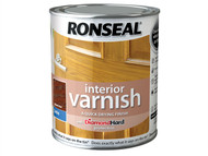 Ronseal RSLIVSDO250 - Interior Varnish Quick Dry Satin Dark Oak 250ml