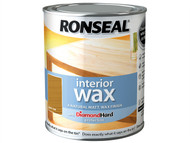 Ronseal RSLIWDO750 - Interior Wax Dark Oak 750ml