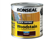 Ronseal RSLQDWSSW250 - Woodstain Quick Dry Satin Smoked Walnut 250ml