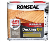 Ronseal RSLUDON5L - Ultimate Protection Decking Oil Natural 5 Litre