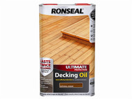 Ronseal RSLUDONC5L - Ultimate Protection Decking Oil Natural Cedar 5 Litre