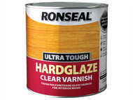Ronseal RSLUTVHG25L - Ultra Tough Hardglaze Internal Clear Gloss Varnish 2.5 Litre