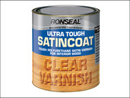 Ronseal RSLUTVSC25L - Ultra Tough Internal Clear Satincoat Varnish 2.5 Litre