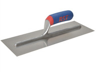 R.S.T. RSTRTR11SSD - Plasterers Finishing Trowel Stainless Steel Softgrip Handle 11in x 4.1/2 in