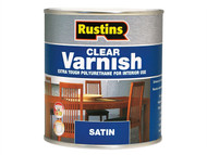 Rustins RUSPVSCL1L - Polyurethane Varnish Satin Clear 1 Litre
