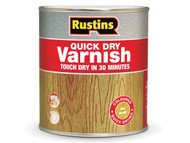 Rustins RUSQDVGC1L - Quick Dry Varnish Gloss Clear 1 Litre