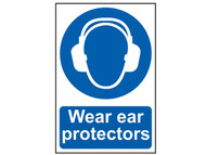 Scan SCA0005 - Wear Ear Protectors - PVC 200 x 300mm