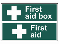 Scan SCA1553 - First Aid Box / First Aid - PVC 300 x 200mm