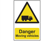 Scan SCA4100 - Danger Moving Vehicles - PVC 400 x 600mm