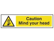Scan SCA5110 - Caution Mind Your Head - PVC 200 x 50mm