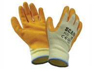 Scan SCAGLOKS - Knit Shell Latex Palm Gloves