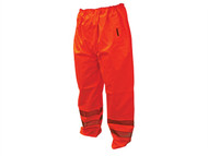 Scan SCAWWHVMTLO - Hi-Vis Motorway Trouser Orange - L (38-40in)