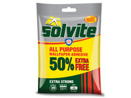 Solvite SLVRETAIL - All Purpose Wallpaper Paste Sachet 5 Roll + 50% Free