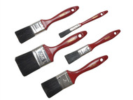 Stanley Tools STA026727 - Decor Paint Brush Set of 5 - 12, 25, 37, 50 + 62mm