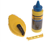 Stanley Tools STA047443 - Chalk Line 30m Blue Chalk & Level