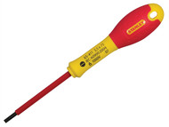 Stanley Tools STA065410 - FatMax VDE Insulated Screwdriver Parallel Tip 2.5mm x 50mm