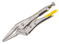 Stanley Tools STA084812 - Long Nose Locking Pliers 170mm (6.5/8in)