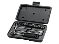 Stanley Tools STA086775 - Socket Set of 15 Metric 1/4in Drive