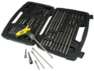Stanley Tools STA096222 - FatMax T Handle Ratchet Power Key Set of 43