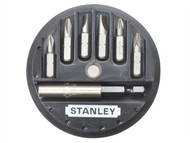 Stanley Tools STA168737 - Insert Bit Set Phillips/Slotted/Pozidriv 7 Piece