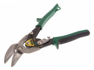 Stanley Tools STA214568 - Green Offset Aviation Snip Right Cut 250mm