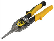 Stanley Tools STA914563 - Yellow Aviation Snip & Holster Straight Cut 250mm
