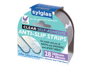 Sylglas SYLASSWH - Anti-Slip Strips (28) White