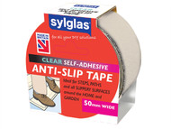 Sylglas SYLASTCL18 - Anti-Slip Tape 50mm x 18m Clear