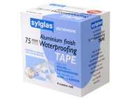 Sylglas SYLAT75 - Aluminium Finish Waterproofing Tape 75mm/3in 4m Roll