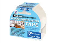 Sylglas SYLWT506 - Clear Waterproofing Tape 50mm x 6m Roll