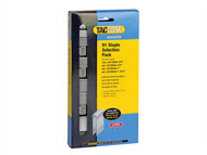 Tacwise TAC0204 - 91 Narrow Crown Divergent Point Staples Selection - Electric Tackers Pack 2800