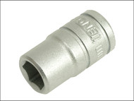 Teng TENM140505 - Hexagon Socket 6 Point Regular 1/4in Drive 5mm