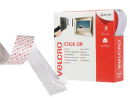 VELCRO Brand VEL60219 - VELCRO Brand Stick On Tape 20mm x 10m White