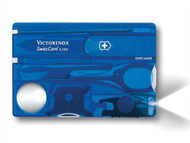 Victorinox VICJSWCLBLB - Swiss Card Lite Translucent Blue Blister Pack