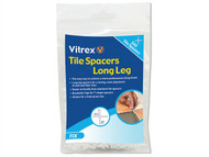 Vitrex VITLLS3500 - Long Leg Spacer 3mm Pack of 500