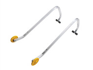 Zarges ZAR40970 - Roof Hooks with wheels (1 pair)