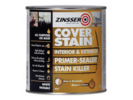 Zinsser ZINCSP1L - Cover Stain Primer / Finish Paint 1 Litre